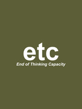 End Of Thinking Capacity Hoodie